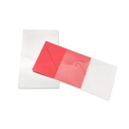 Clear Card Sleeves by Recollections, 3.5" x 4.875" Clear Card Sleeves by Recollections, 3.5" x 4.875"